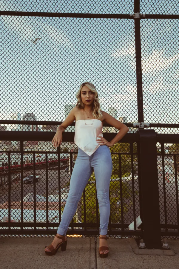 Açık Mavi Skinny Jean