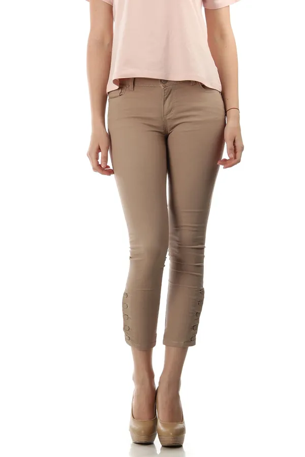 Bej Chino Pantolon