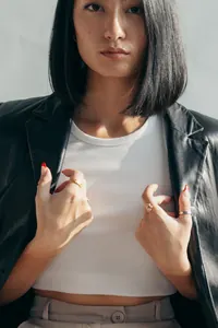 Klasik Siyah Deri Ceket