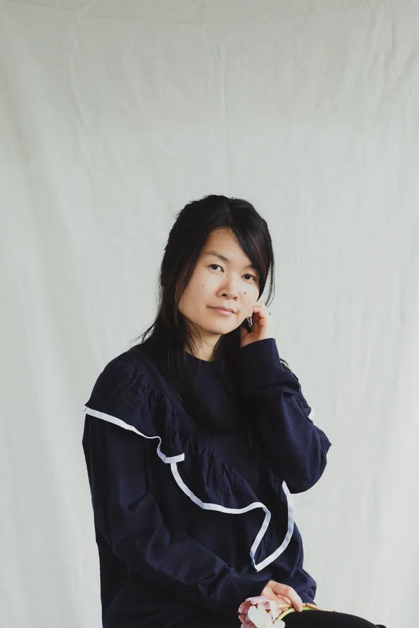 Lacivert Fırfır Detaylı Sweatshirt