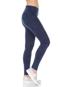 Lacivert Yüksek Bel Jegging