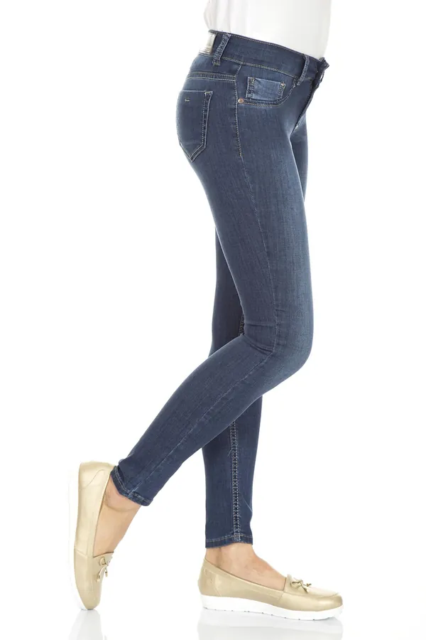 Lacivert Yüksek Bel Jegging