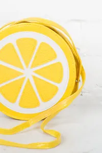 Limon Figürlü Çanta