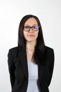 Siyah İnce Çizgili Blazer